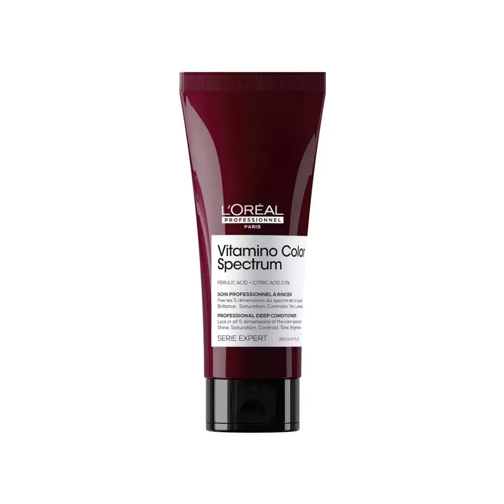 L'Oreal Professionne VITAMINO COLOR SPECTRUM Bo'yalgan sochlar uchun yuviladigan parvarish vositasi (yorqin ranglar uchun) 250 ml V034