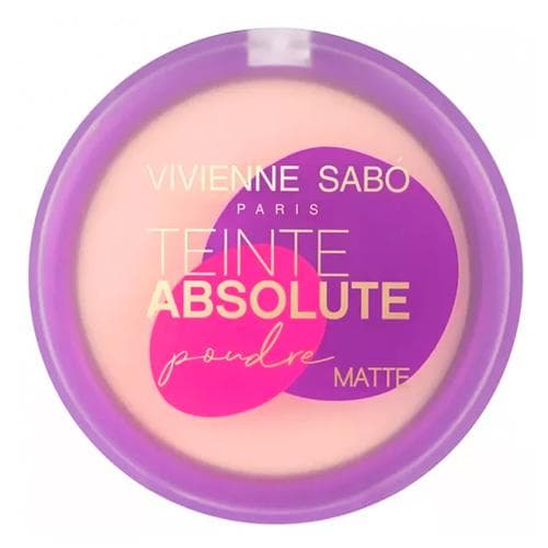Vivienne Sabo matlashtiruvchi kompakt pudra Poudre Matifiante compacte “Teinte Absolute matte” ton 01