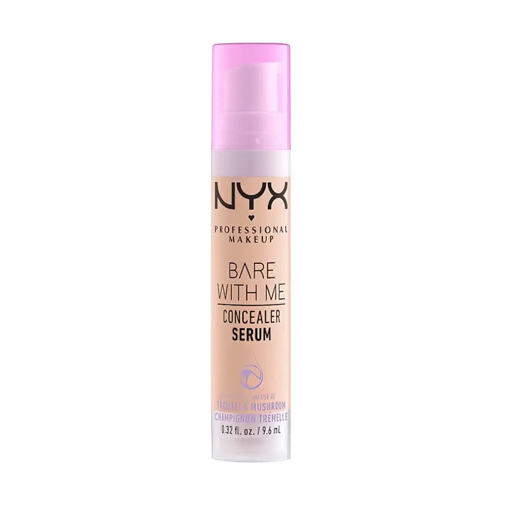 NYX PM Yuz va tana uchun parvarish qiluvchi serum-konsiler BARE WITH ME №02 LIGHT 9.6 ml