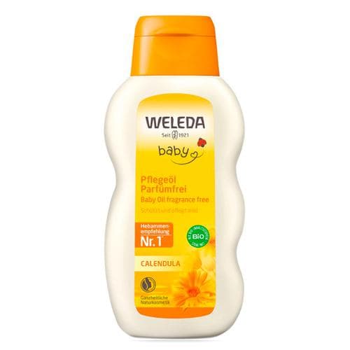 WELEDA МАСЛО ДЛЯ МЛАДЕНЦЕВ С КАЛЕНДУЛОЙ 200МЛ