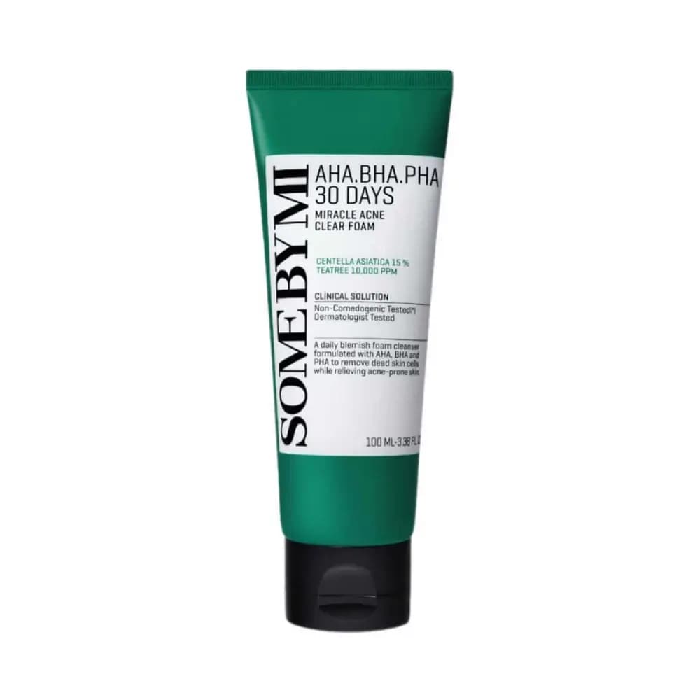 SOME BY MI AHA-BHA-PHA 30 DAYS MIRACLE ACNE CLEAR FOAM 100ml