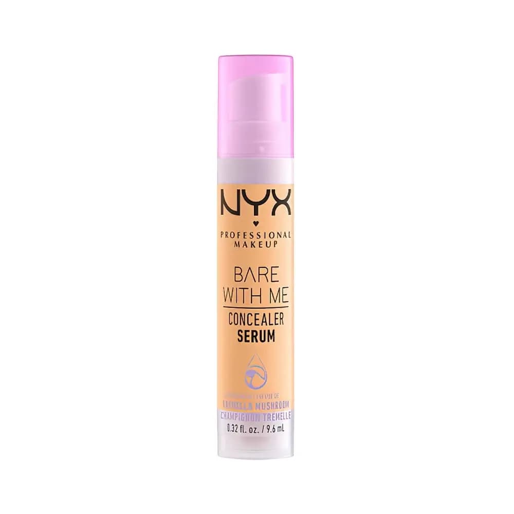 NYX Professional Makeup, Yuz va tana uchun parvarish qiluvchi serum-konsiler BARE WITH ME, tus 05, GOLDEN, 9.6 ml