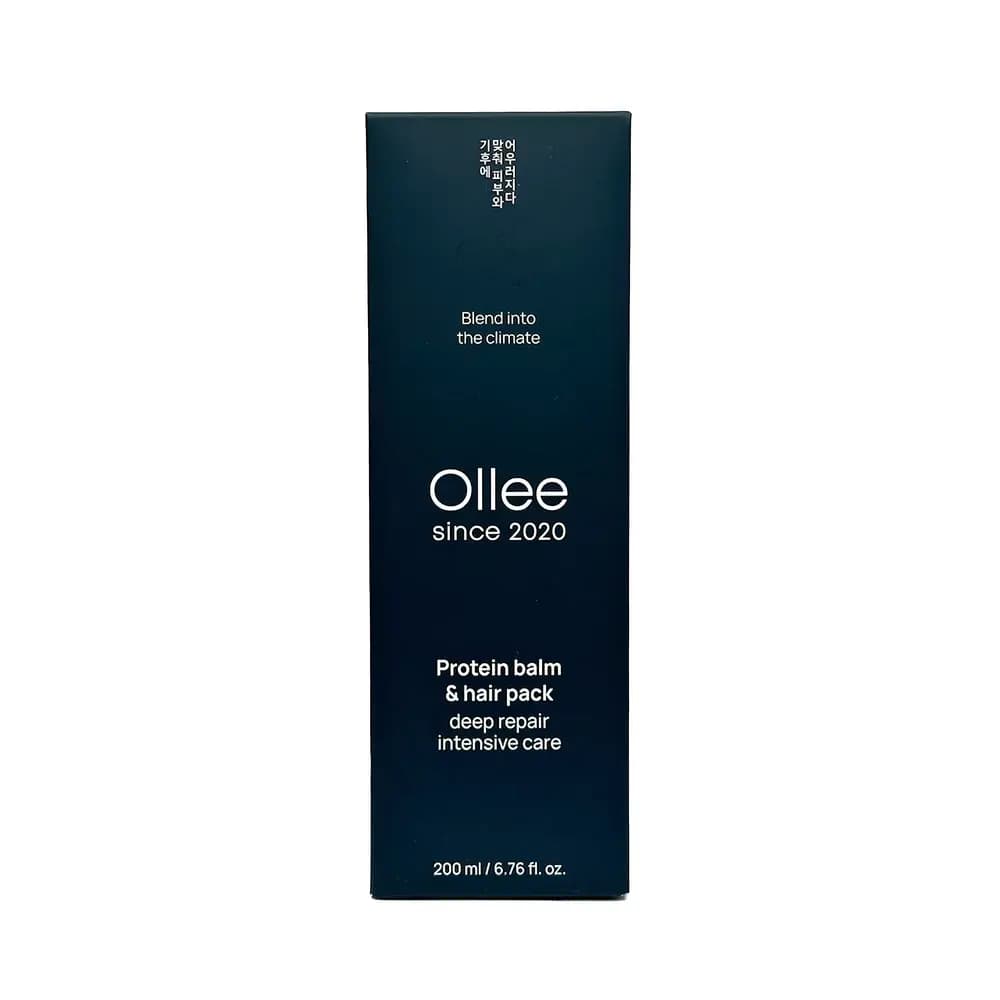 OLLEE Keratin va proteinli sochlar uchun balzam-niqob