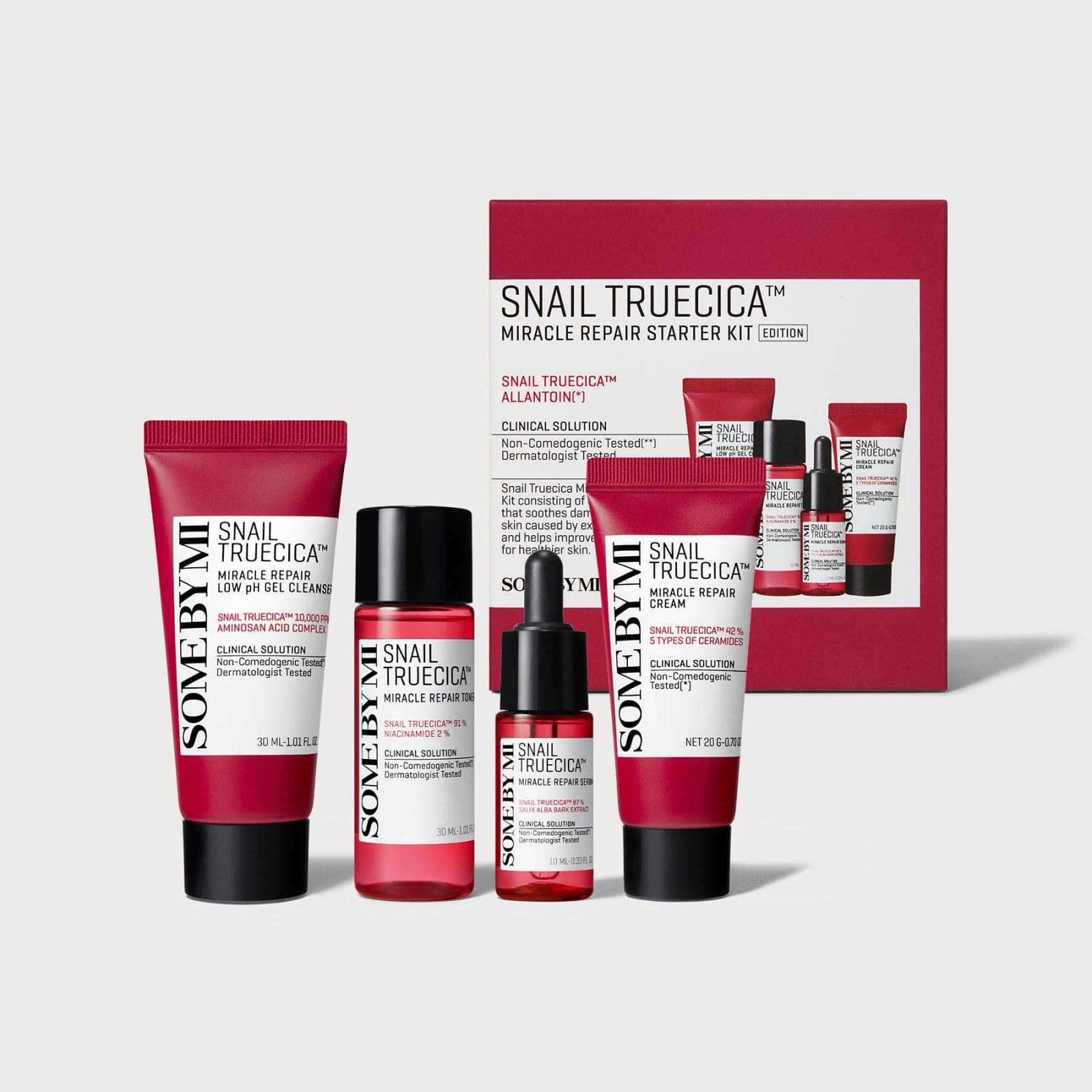 SOME BY MI SNAIL TRUECICA MIRACLE REPAIR STARTER KIT 4 в 1