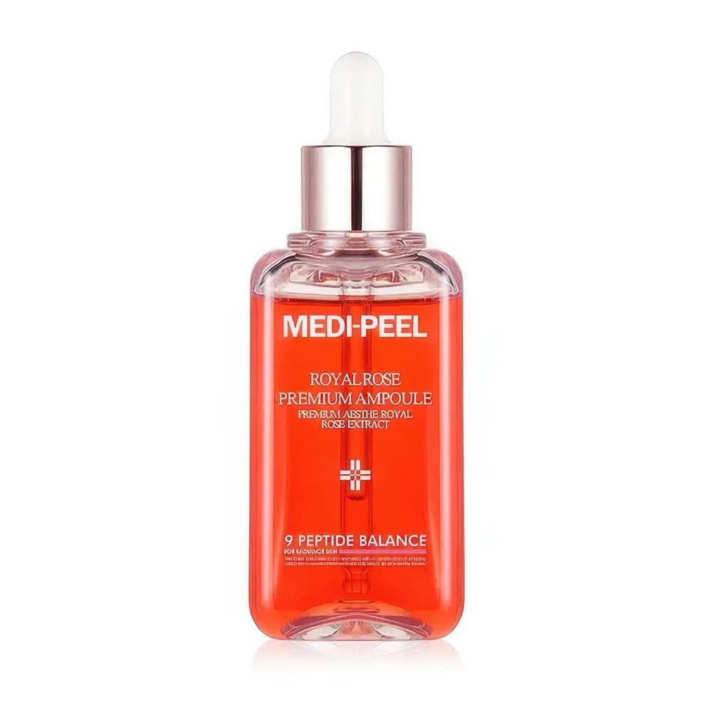 Medi-Peel ROYAL ROSE PRIMIUM AMPOULE Антивозрастная сыворотка для лица Medi-Peel Royal Rose Premium Ampoule с розой и пептидами 100 мл