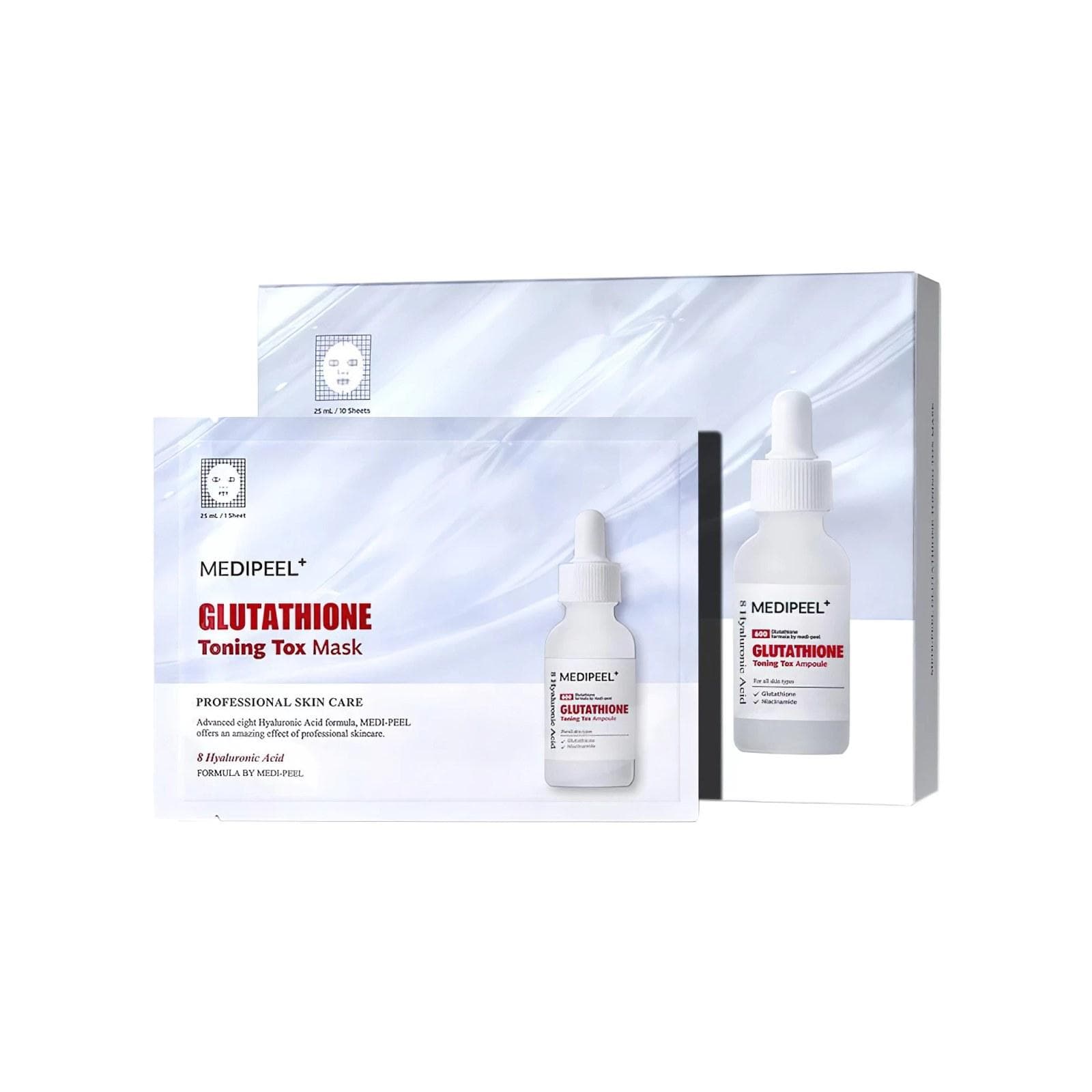 GLUTATHIONE TONING TOX MASK Whitening Toning Face Mask 25 ml