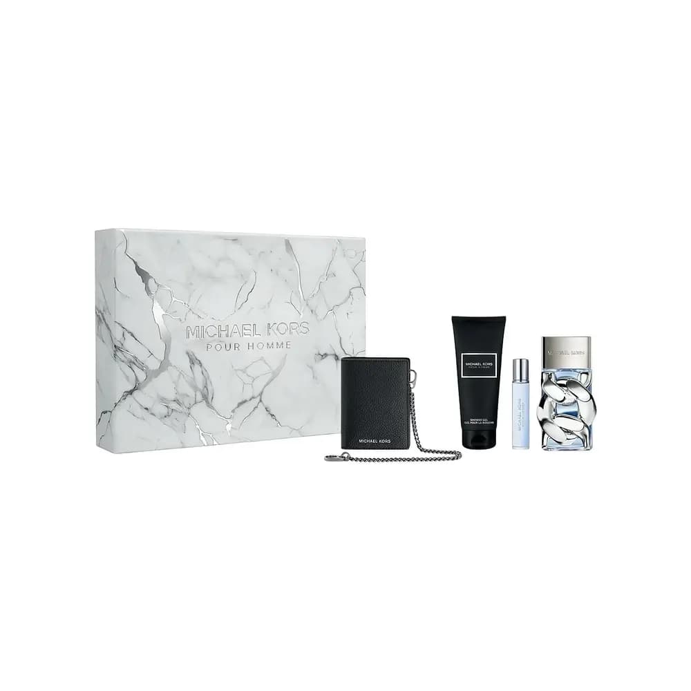 POUR HOMME Set EDP 100ml+EDP 10ml+Sh/G 100ml+Gwp