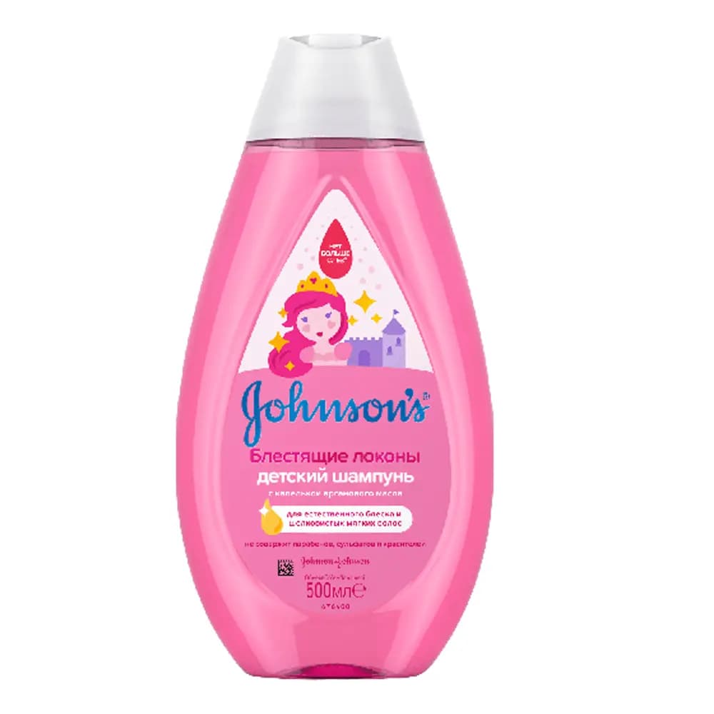 Johnson's Baby Шампунь Блестящие локоны 500 мл