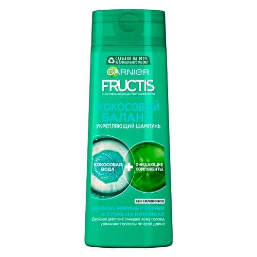 Fructis Shampun Kokos balansi, 400 ml