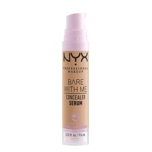 NYX Professional Makeup, Ухаживающая сыворотка-консилер для лица и тела BARE WITH ME, оттенок 07, MEDIUM, 9.6 мл