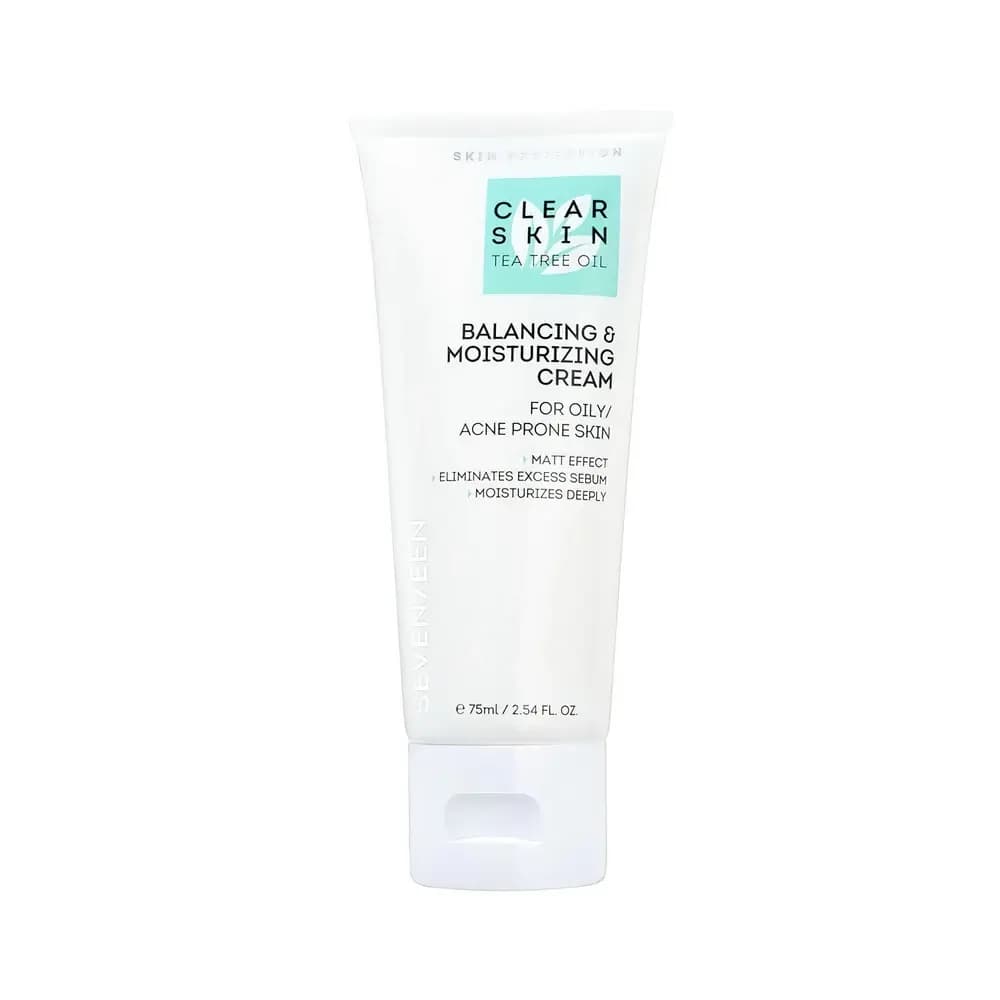 Seventeen Увлажняющий крем с маслом чайного дерева Clear Skin Balancing/Moisturizing Cream