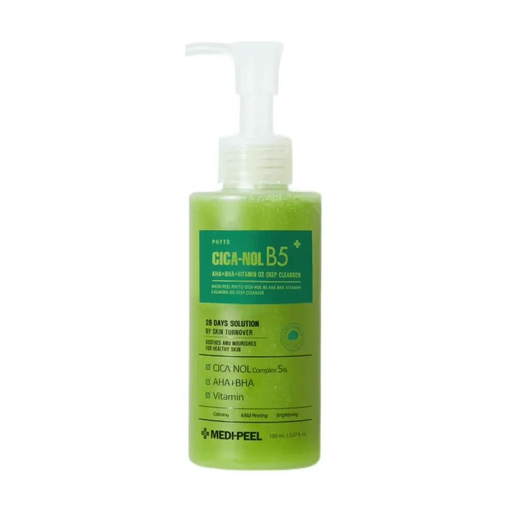 Medi-Peel PITOSCYCANOL B5 AHA BHA VITAMIN KAMING O2 DEEP CLEANSER Кислородная пенка для умывания и очистки пор MEDI-PEEL Phitocycanol B5 AHA BHA Vitamin Caming O2 deep Cleanser 150 мл