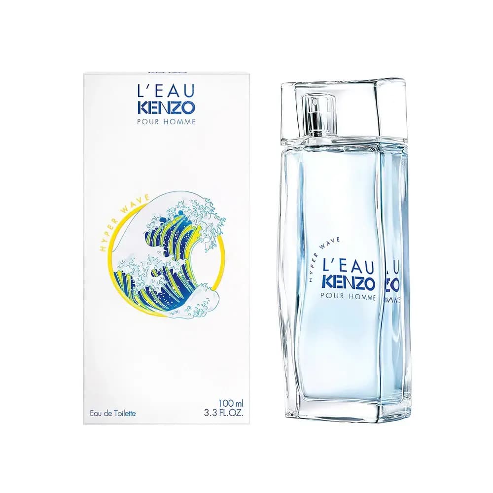 Toilet water L'EAU POUR HOMME HYPER WAVE (M) 100 ml