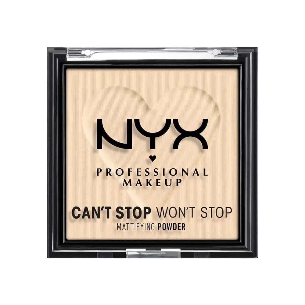 NYX PM Матирующая пудра NYX Can't Stop Won't Stop fair 6g