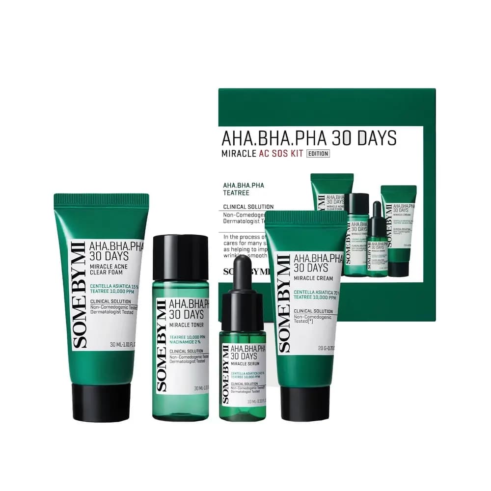SOME BY MI AHA-BHA-PHA 30 DAYS MIRACLE STARTER KIT 4 в 1