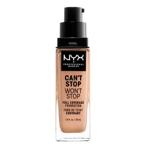NYX PM Chidamli tonal asos Can't Stop Won't Stop Full Coverage Foundation, №09, M Olive 30 ml