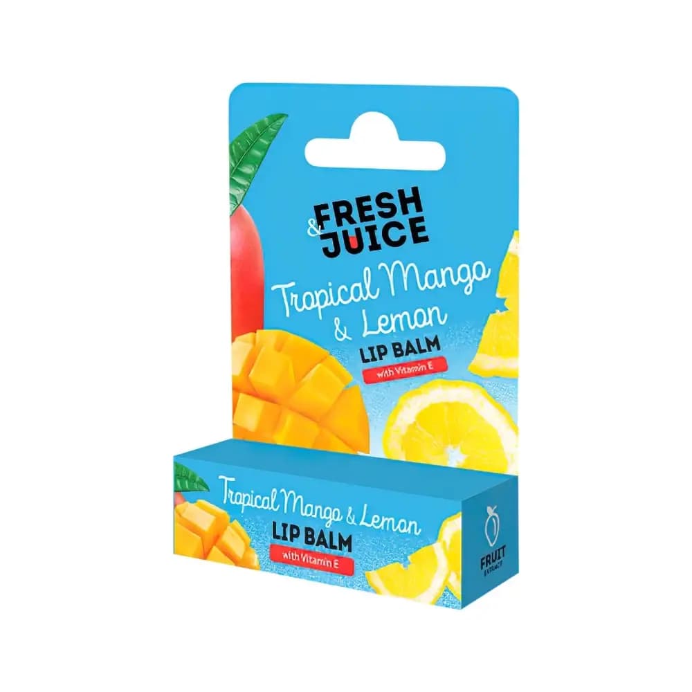 Fresh Juice Бальзам для губ Tropical Mango & Lemon, 3,6 г