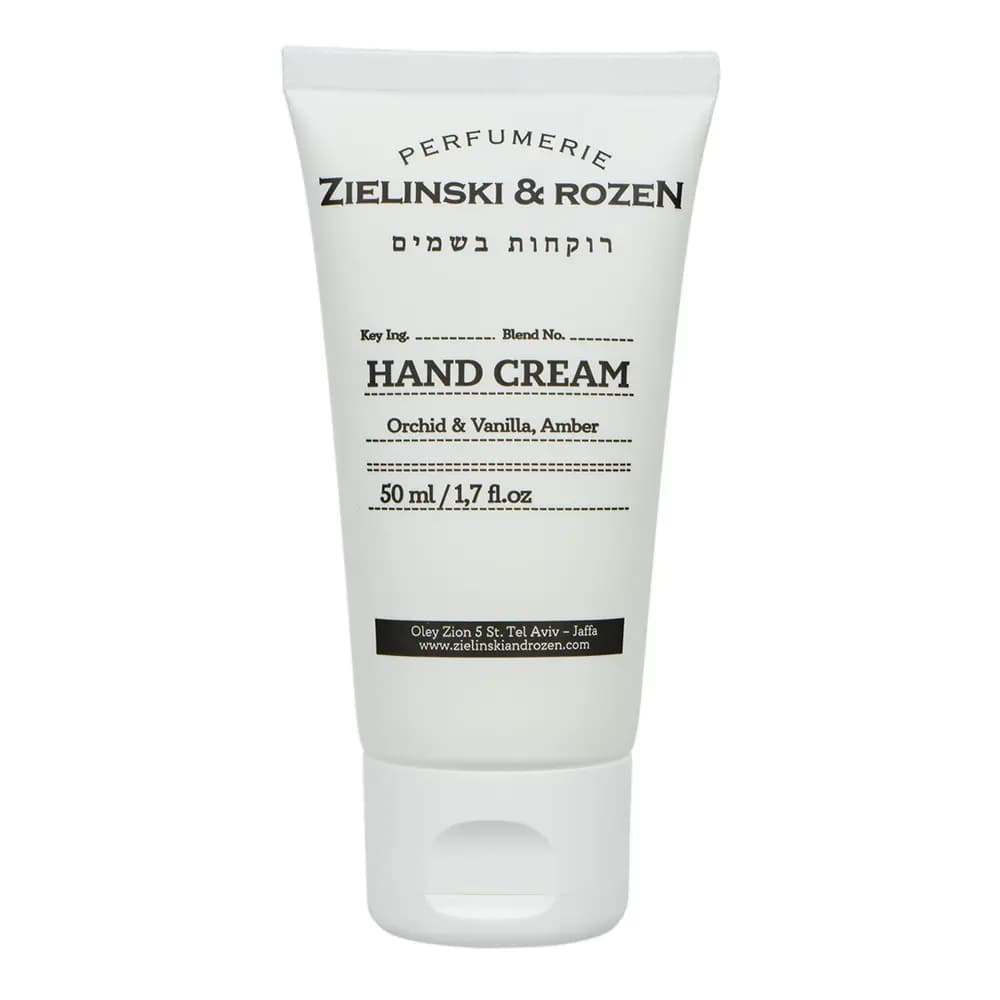Zielinski & Rozen Hand cream Orchid, Vanilla, Amber Qo'llar uchun krem 179 Orxideya, Vanil, Ambra 50 ml