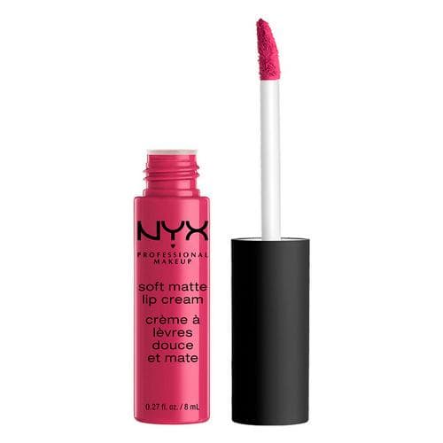 NYX PM Матовая кремовая помада Soft Matte Lip Cream, №18, Prague 8 мл