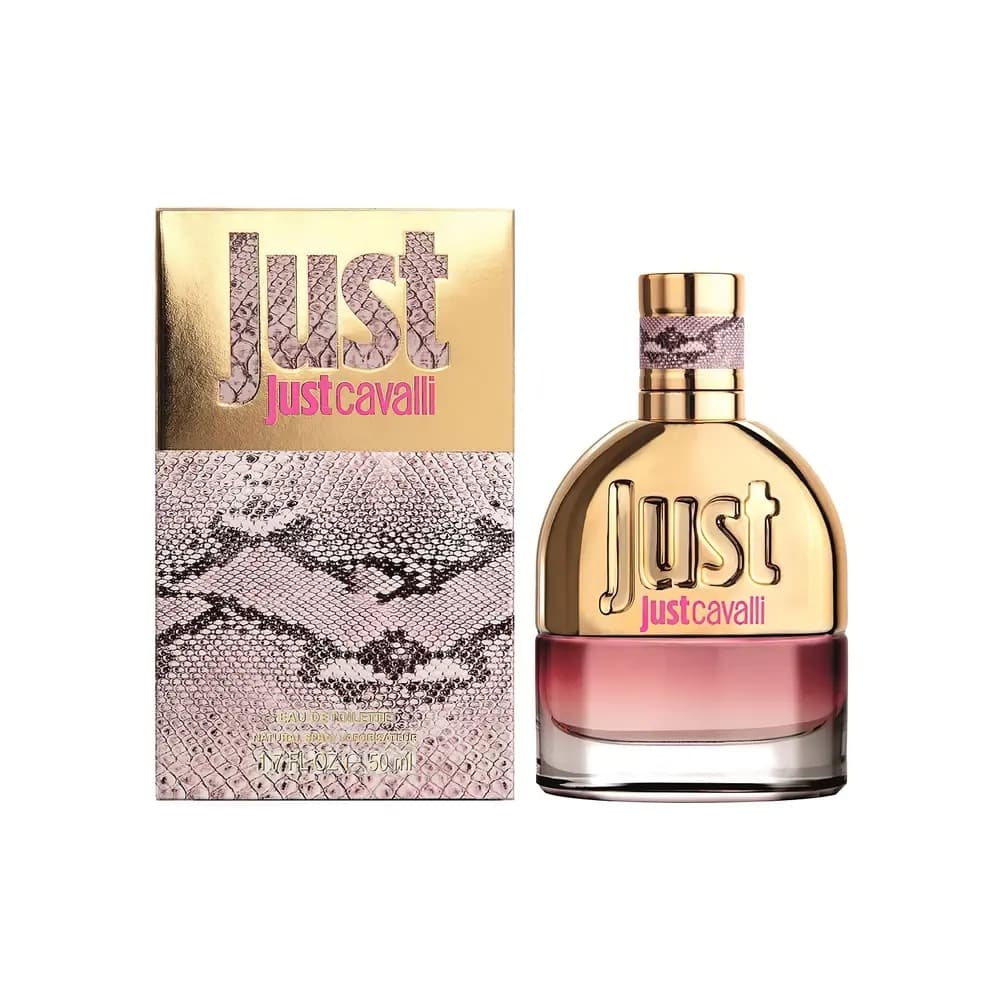 Roberto Cavalli JUST HER EDT 50 ML tualet suvi