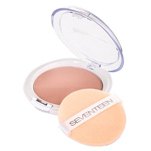 Seventeen Aloe Vera bilan yuz uchun kompakt upa SPF15 Natural Silky Transparent Compact Powder 07 o'rta