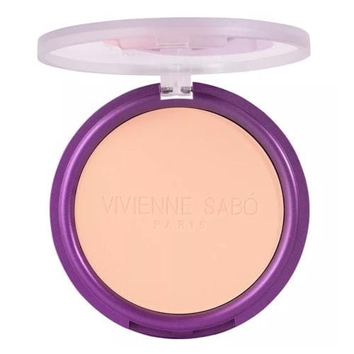 Vivienne Sabo matlashtiruvchi kompakt pudra Poudre Matifiante compacte “Teinte Absolute matte” ton 01