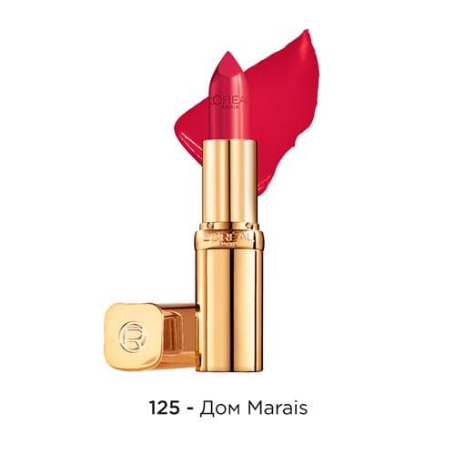 L'Oreal Paris Увлажняющая помада для губ COLOR RICHE, оттенок 125, Дом Marais, 4.3 мл