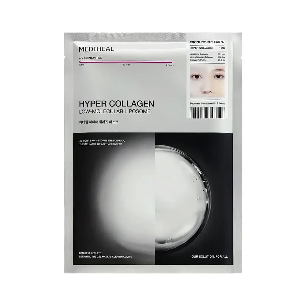 MEDIHEAL HYPER COLLAGEN MASK Kollagenli gel niqob 24 ml