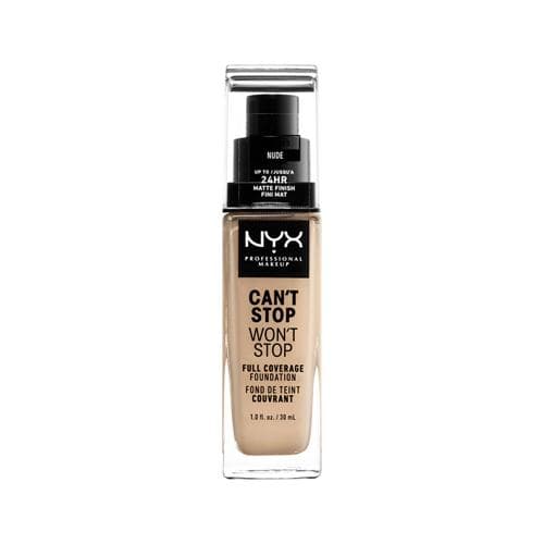 NYX Стойкая тональная основа Can’t Stop Won’t Stop №6.5 Nude матовый 30 мл