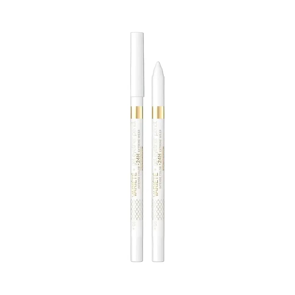 Eveline Gelli ko'z qalami - 08 WHITE VARIETE GEL EYE LINER