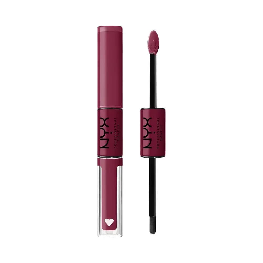 NYX PROFESSIONAL MAKEUP Shine Loud, Long-Lasting Liquid Lipstick with Clear Lip Gloss - Goal Getter