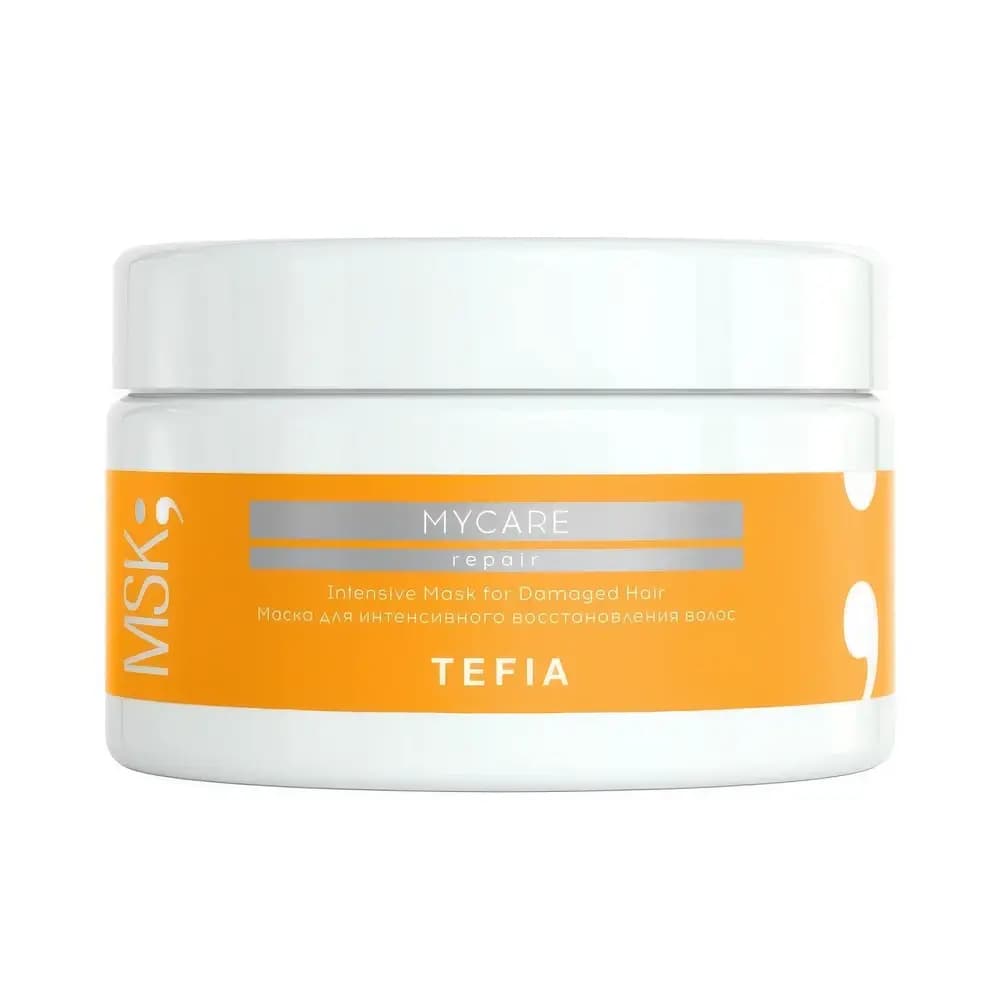 TEFIA Sochlarni intensiv tiklash uchun niqob 250 ml