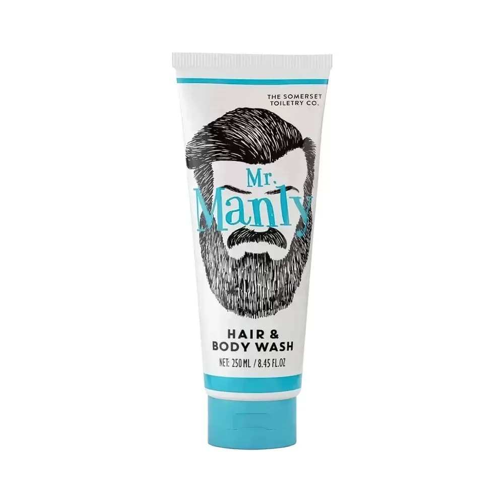 SOMERSET Mr. Manly Hair & Body Wash (ii) 250ml Mr. Manly soch va tana yuvish vositasi 250 ml