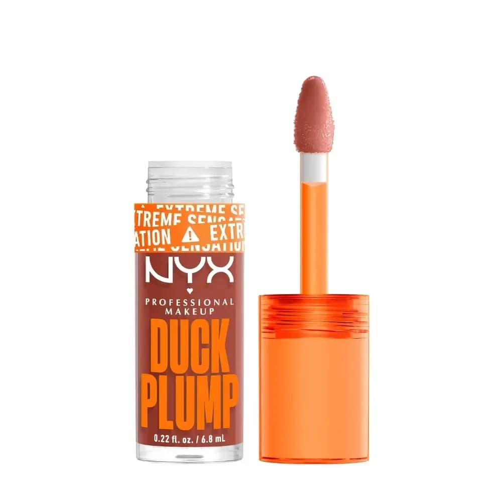 NYX DUCK PLMP LIP PLMP LAQR BROWN OF AP блеск для губ