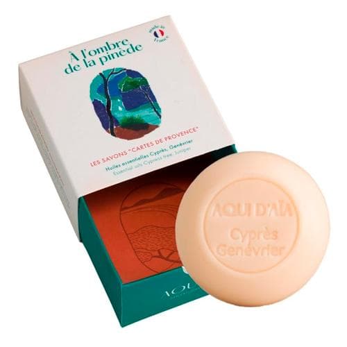 IN THE SHADE OF THE PINE TREE Cypress-Juniper Round 100g Qarag'ay sovuni Sarv-archa