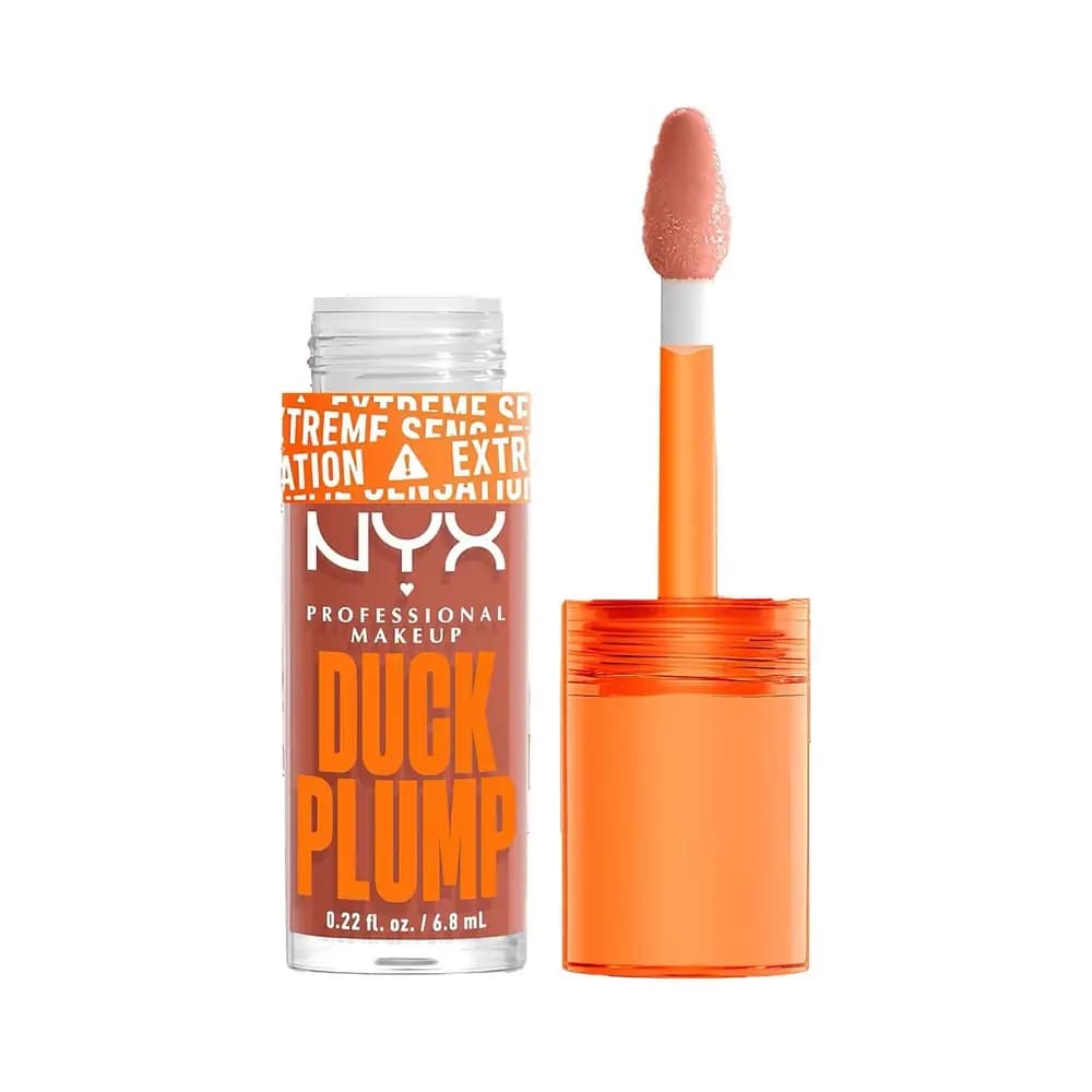 NYX DUCK PLMP LIP PLMP LAQR APRI-CAUGH lip gloss