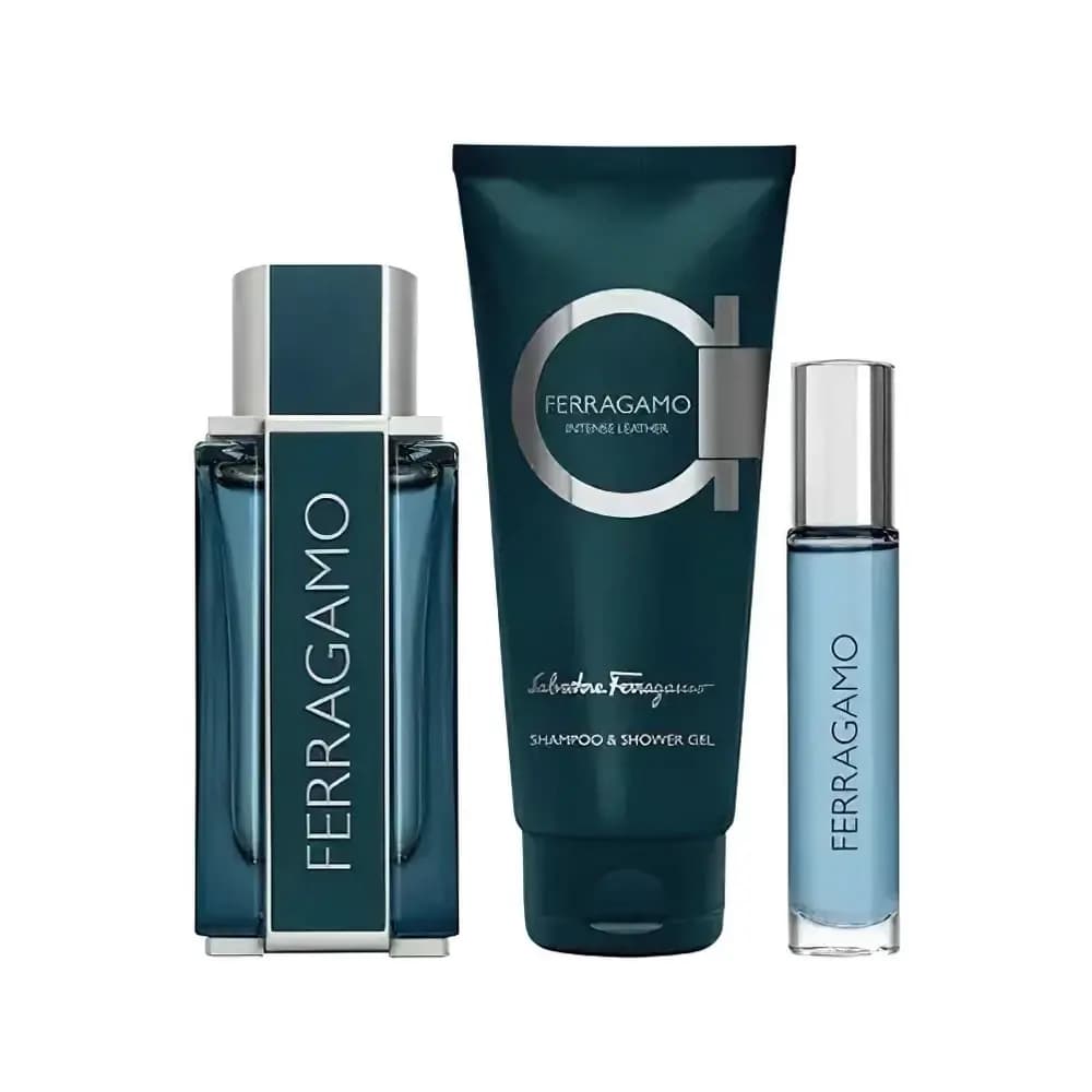 F.INT/SPRING KIT 100ML EDP + PS 15ML + 100ML SSG - Set Intense Spring Kit: EDP 100 ml + perfume spray 15 ml + shower gel 100 ml (M)