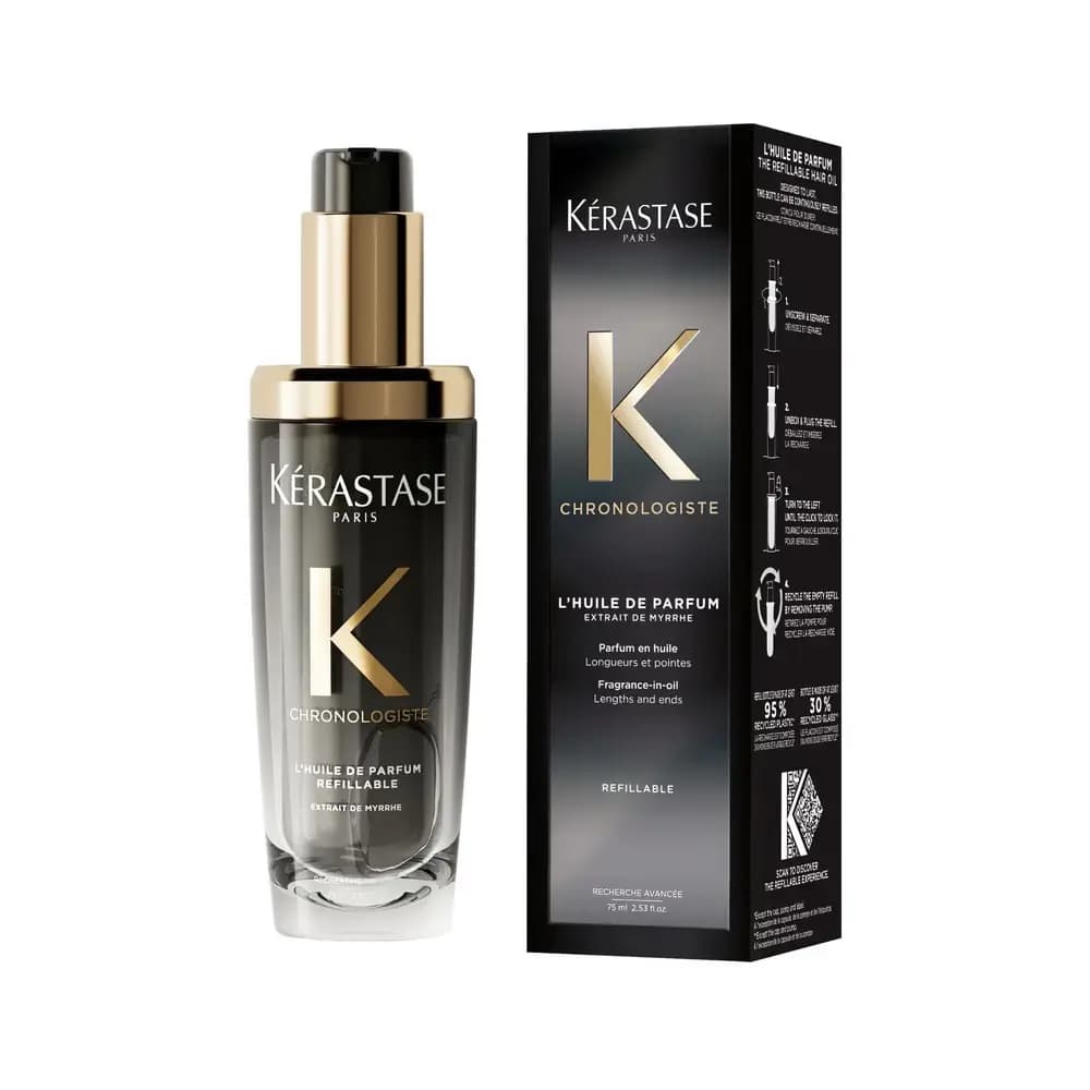 Kerastase Chronologiste Sochlar uchun parfyumlangan moy, 75 ml