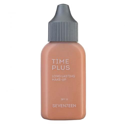 Seventeen Uzoq muddat ta'sir qiluvchi tonal krem t.7 TIME PLUS LONGLASTING MAKE UP Yozgi tan rang