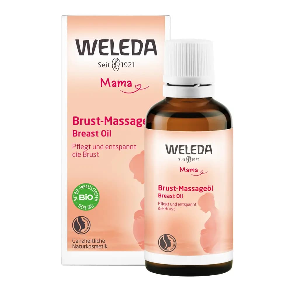 WELEDA МАСЛО ДЛЯ ГРУДИ В ПЕРИОД ЛАКТАЦИИ 50МЛ
