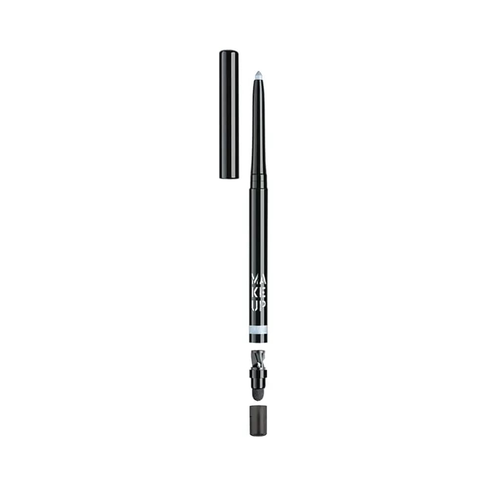 Make Up Factory Metallic Eyeliner shade 21 Light Blue Ko'z uchun avtomatik qalam Metallic Eyeliner ton 021 Ochiq ko'k
