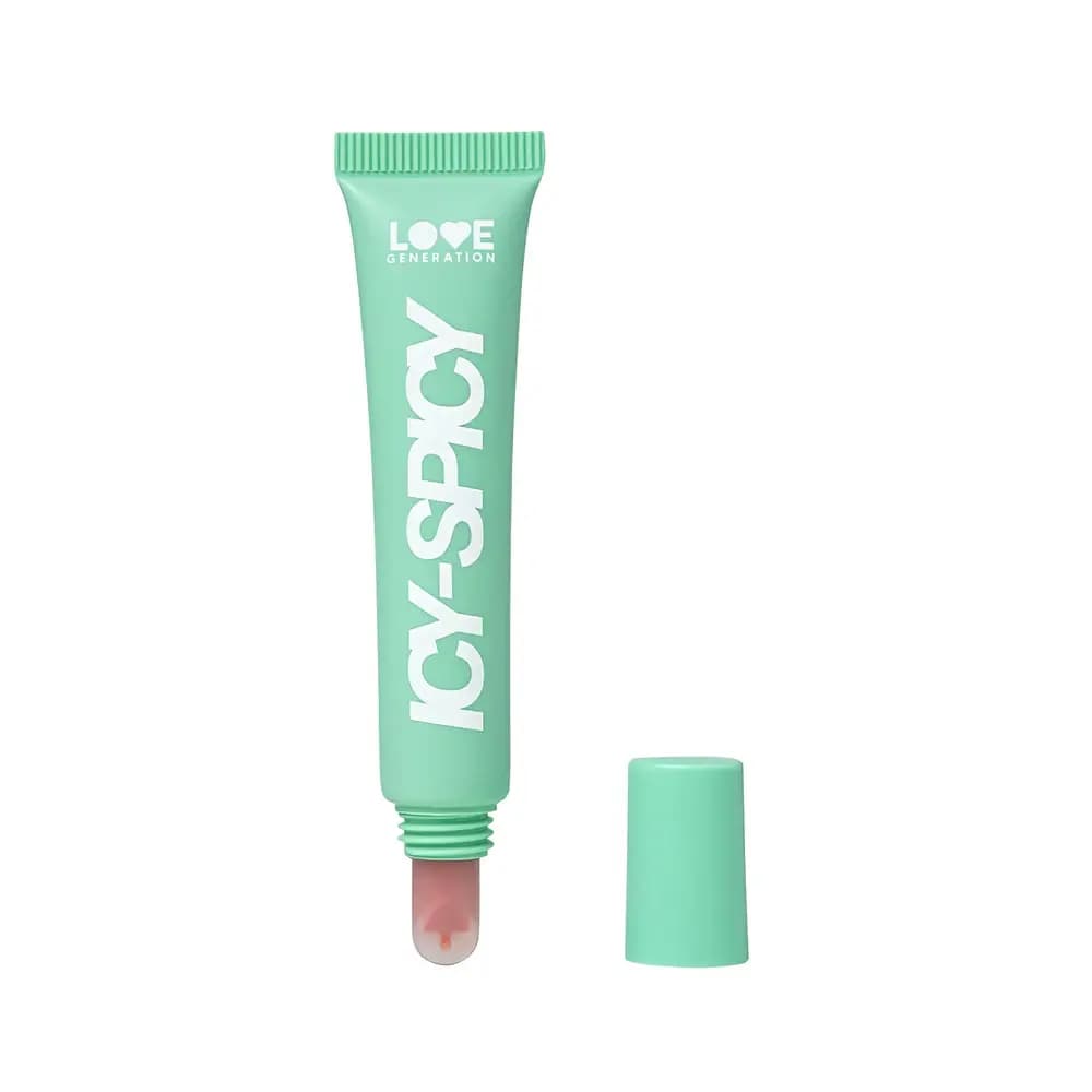 Love Generation Lablarni kattalashtiruvchi bleski / Plump Lip Gloss Icy-spicy, 01-ton