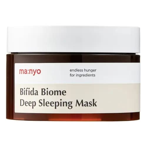 MANYO FACTORY Bifida Biome Deep Sleeping Mask Ночная маска для лица с пробиотиками и PHA-кислотой 100 мл
