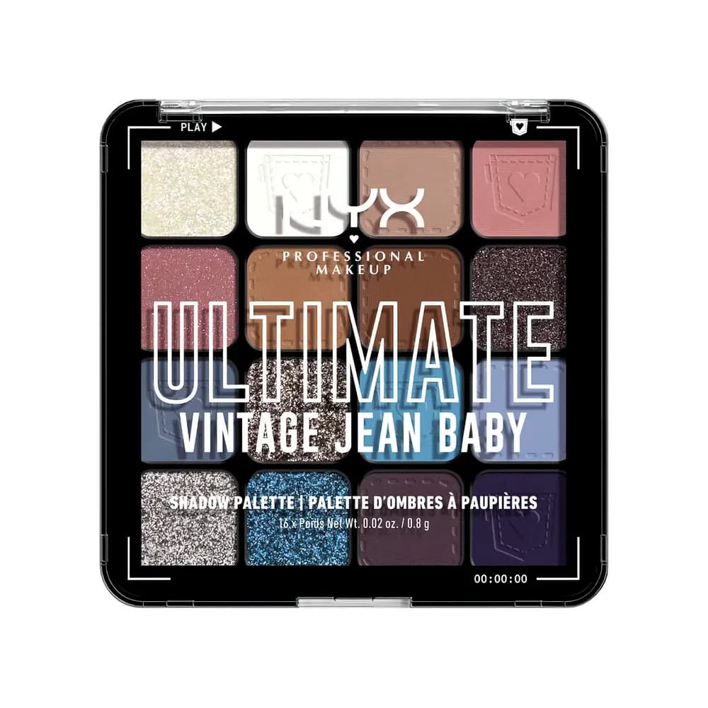 NYX ULTIMATE SHAD PAL 16-PAN VINTAGE JE shadow palette
