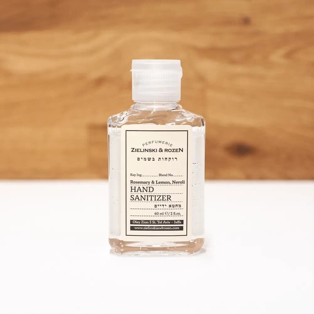 Zielinski & Rozen Sanitizer Hand Gel Rosemary, Lemon, Neroli Санитайзер Гель для рук Розмарин, Лимон, Нероли 60мл
