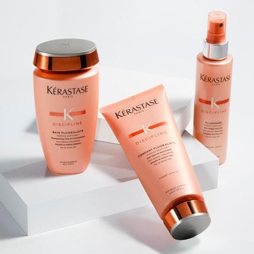 Kerastase гамма Дисциплин: Спрей-уход для всех типов непослушных волос Флюидиссим, 150 мл
