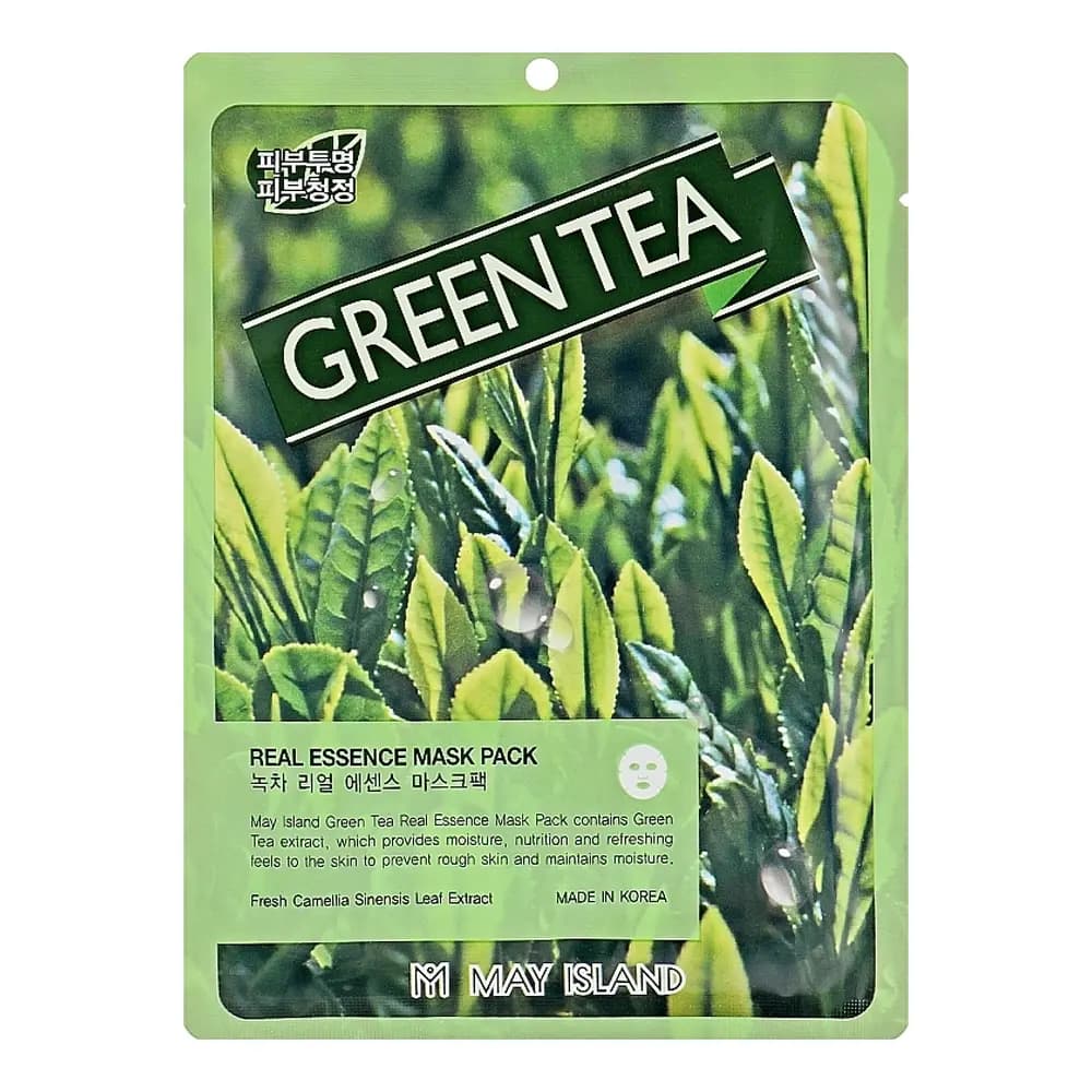 May Island Real Essense Green Tea Mask Pack