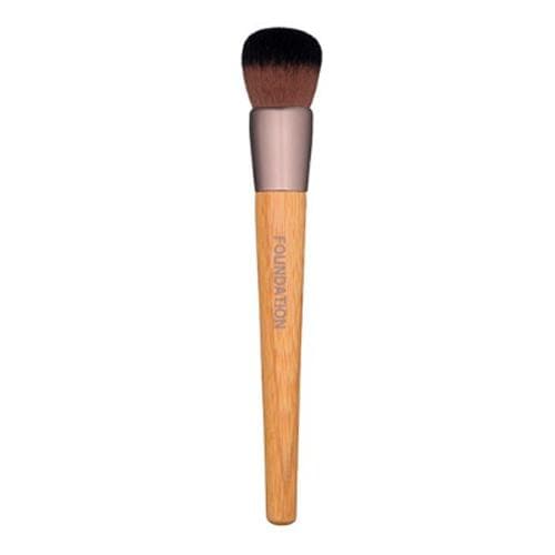 Seventeen Кисть для тонального средства FOUNDATION BRUSH BAMBOO HANDLE
