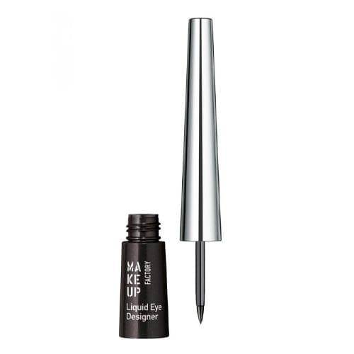 Make up Factory Жидкая подводка для глаз Liquid Eye Designer т.01 черный
