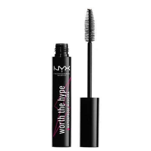 NYX Водостойкая тушь для ресниц WORTH THE HYPE №01 BLACK черная 7 мл